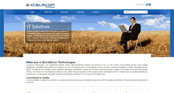 Desktop Screenshot of excelacom.in