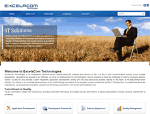 Tablet Screenshot of excelacom.in